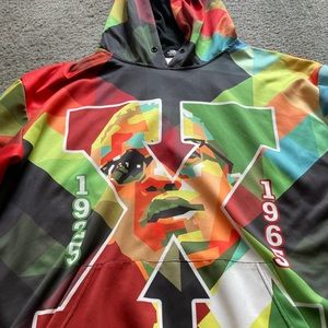 Malcolm X printed hoodie
